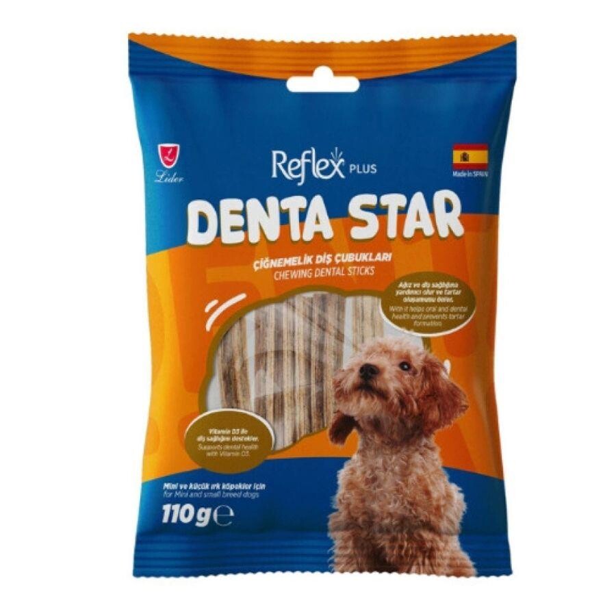 Reflex Plus Denta Star Diş Sağlığı Destekleyici Küçük Irk Köpek Ödül Maması 110 GR | SRC: Barcode: 8698995035583